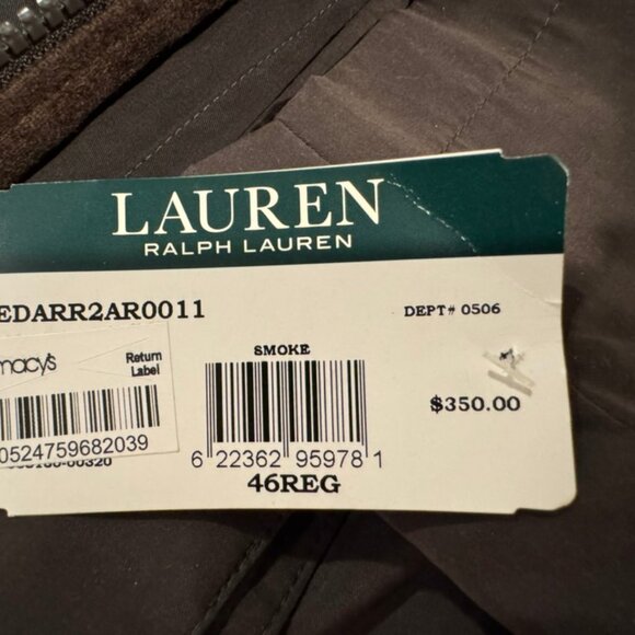 Lauren Ralph Lauren Edgar Rain Resistant Removable Liner Coat Size Small 46R - Picture 8 of 13